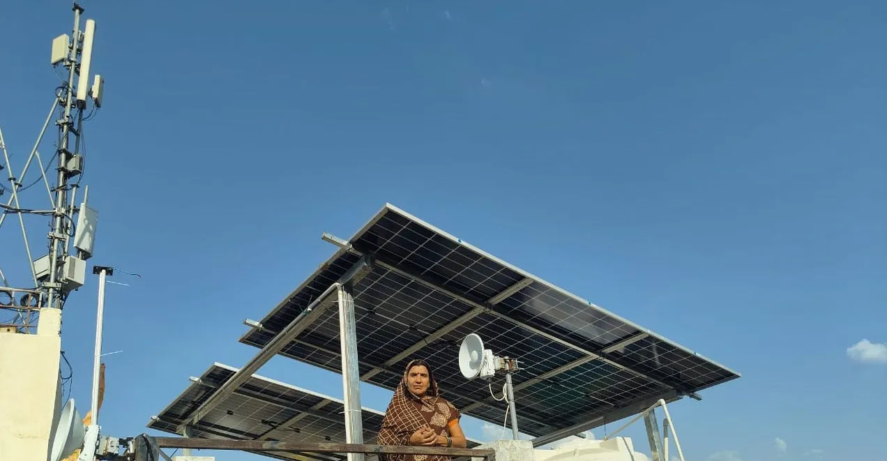 5kW rooftop solar panel installation - Shyam Nagar, Amravati, Maharashtra